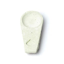 Sagrada Madre Wierookbrander Cement Pastelgroen Handgreep 9 cm Kom Ø 8 cm