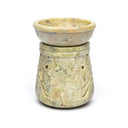 Olieverdamper Levensboom Natuurlijke Zeepsteen 10x7,5 cm