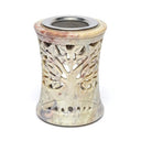Wierookbrander En Olieverdamper Levensboom Lichte Zeepsteen 10.5 cm