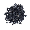 Zwarte Toermalijn Chips Braziliaans In Gerecyclede Kunststof Pot 0.5-1.5 cm