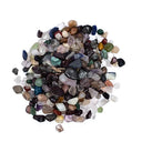 Gemengde Trommelstenen Bergkristal Rozenkwarts Amethist Citrien ±800g ±0.5-2.5cm