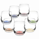 Mythos 7 Chakra Drinkglazen Met Chakrasymbool En Tekst Van Loodvrij Glas
