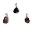 Rookkwarts Edelsteenhanger Met Geboord Oogje ±0.5-2cm