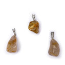 Rutielkwarts Edelsteenhanger Met Geboord Oogje ±2-3cm