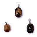 Edelsteenhanger Honing Calciet Met Geboord Oog ±1-2.5cm