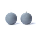 Bolkaars Geurloos Grijs 7.5cm Palmpitwas