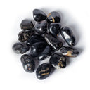 Trommelstenen Zwarte Onyx ±3-8 cm ±500 g A Kwaliteit