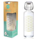 Soulbottle Drinkfles Bloem Des Levens Italiaans Glas 600 ml