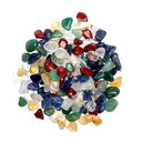 Tibetaanse Vijf Chakra Trommelstenen Mix ±500g ±1-2cm