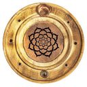 Wierookhouder Mangohout Lotus Symbool Koper 10 cm