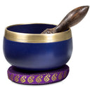 Klankschaal Kruin Chakra Met Chakra Kleur En Symbool