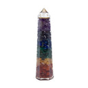 Orgoniet 7 Chakra Obelisk ±12cm