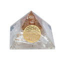 Orgoniet Piramide Seleniet Flower of Life 7 x 7 x 6 cm