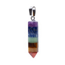 Edelsteen Hanger 7 Chakra Met Amethist Lapis Lazuli 3,5 cm