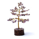 Edelsteenboom Amethist Met Neemhouten Basis ±18cm