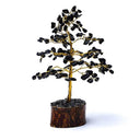 Edelsteenboom Levensboom Zwarte Agaat ±18cm