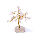 Edelsteenboom Rozenkwarts Met Rozenkwarts Chips ±8cm