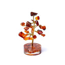 Edelsteenboom Levensboom Carneool ±8cm
