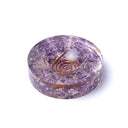 Edelsteenbol Houder Orgoniet Amethist 6cm