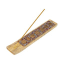 Wierookhouder Mangohout Gemengde Chakrastenen 7 Chakra's 25 Cm