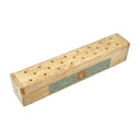 Wierookbrander en opbergdoos Levensboom amazoniet mangohout -- 31,5cm