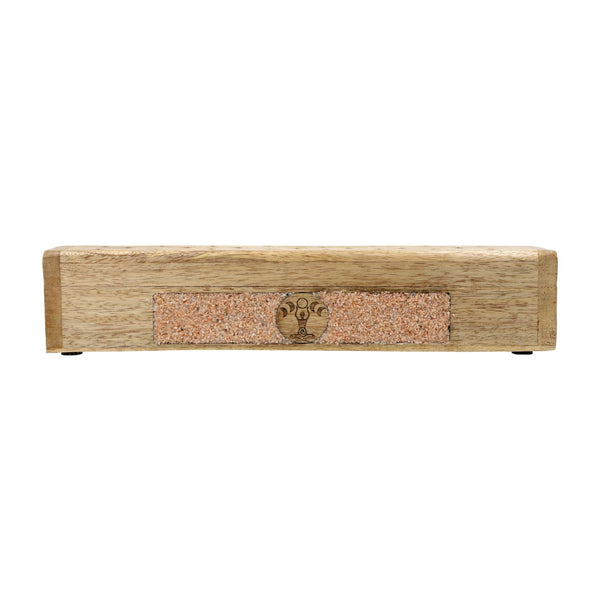 Wierookbrander Godin Maanfasen Mangohout Perzikmaansteen Opbergdoos 31,5 cm