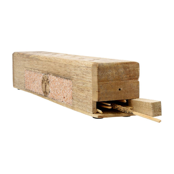 Wierookbrander Godin Maanfasen Mangohout Perzikmaansteen Opbergdoos 31,5 cm