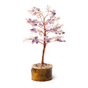 Edelsteenboom Gouden Driehoek Houten Voet 18 Cm