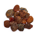 Ruwe Carneool Mineraal ±3x5 cm ±1000g