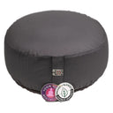 Meditatiekussen Rond Katoen Antraciet 33 x 17 cm
