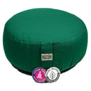 Meditatiekussen Rond Katoen Groen 33 x 17 cm