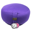 Meditatiekussen Rond Katoen Violet 33 x 17 cm