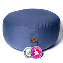 Meditatiekussen Leisteen Blauw Biokatoen OCS 33x17cm