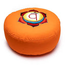 Meditatiekussen 2e Chakra Swadhisthana Geborduurd 33x17 cm