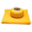 Meditatieset Chakra 3 Manipura Geel 65x65x5 cm