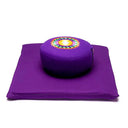 Meditatieset Chakra 7 Sahasrara Violet 65x65x5 cm