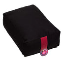 Meditatiekussen En Bolster Zwart Katoen 38 x 28 x 15 cm