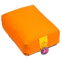 Meditatiekussen Yogi & Yogini 2e Chakra Katoen Oranje 38 x 28 x 15 cm