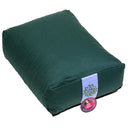 Meditatiekussen Yogi & Yogini 4e Chakra Katoen Groen 38 x 28 x 15 cm