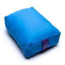 Meditatiekussen Yogi & Yogini 2e Chakra Katoen Blauw 38 x 28 x 15 cm