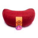 Meditatiekussen Yogi & Yogini 1e Chakra Katoen Rood 33 x 13 cm