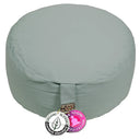 Meditatiekussen Rond Katoen Celadon 33 x 17 cm