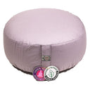 Meditatiekussen Rond Katoen Taupe 33 x 17 cm