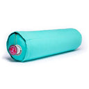 Yoga Bolster Rond Katoen Turquoise 60 x 16 cm