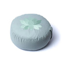 Meditatiekussen Lotus OCS 100 Biokatoen Saliegroen 33x17 cm 2100g