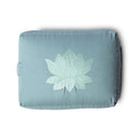 Meditatiekussen Bolster Lotus OCS Biologisch Katoen Rechthoekig 38x28x13 cm