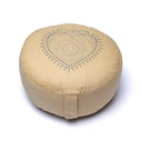 Meditatiekussen Hart OCS 100 Biologisch Katoen Beige 33x17 cm