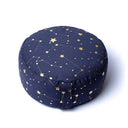 Meditatiekussen Sterrenhemel Donkerblauw Biokatoen OCS 33x17 cm 2100g