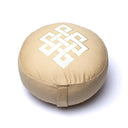 Meditatiekussen Oneindige Knoop Beige Biokatoen OCS 33x17 cm 2100g
