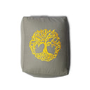 Meditatiekussen Bolster Levensboom Biologisch Katoen OCS 38x28x13 cm